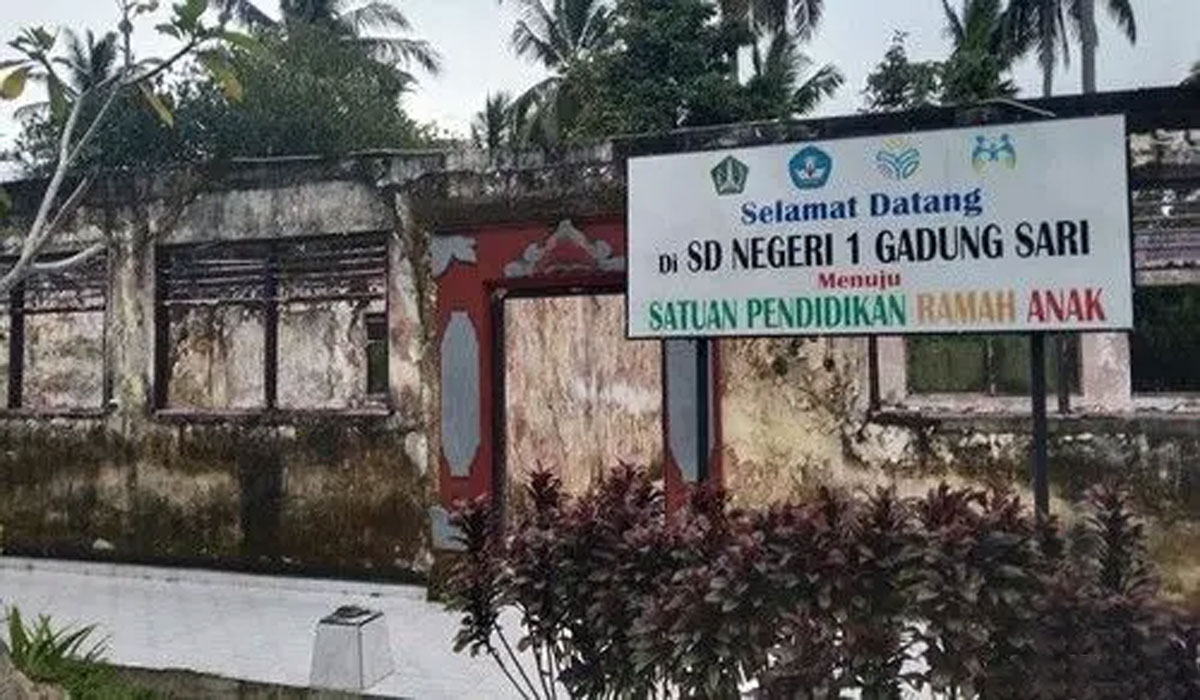 Miris Banget, 3 Tahun Gedung SDN 1 Gadung Sari Tabanan Rusak Berat, Siswa Harus Berbagi Kelas
